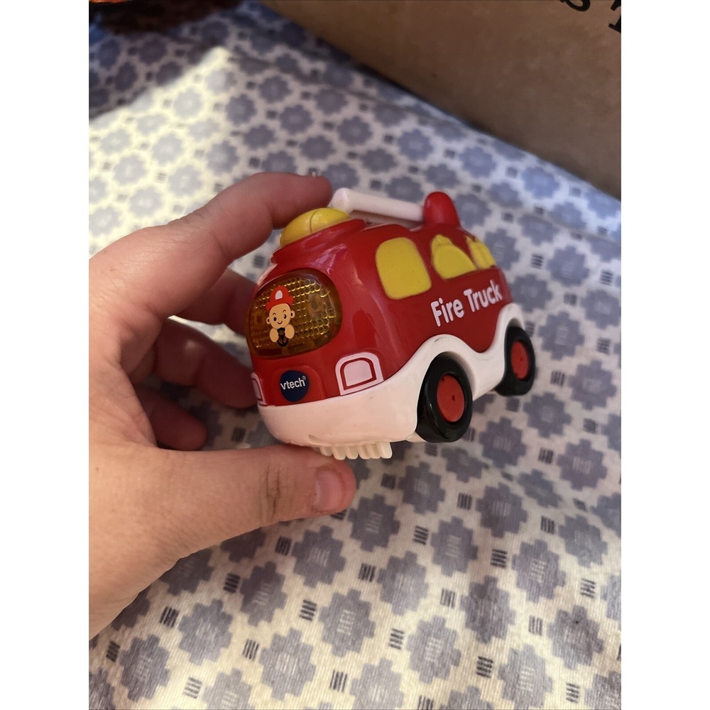 Vtech Go Go Smart Wheels Red FIRETRUCK Vehicle Car Auto Kids Toy  #26 A